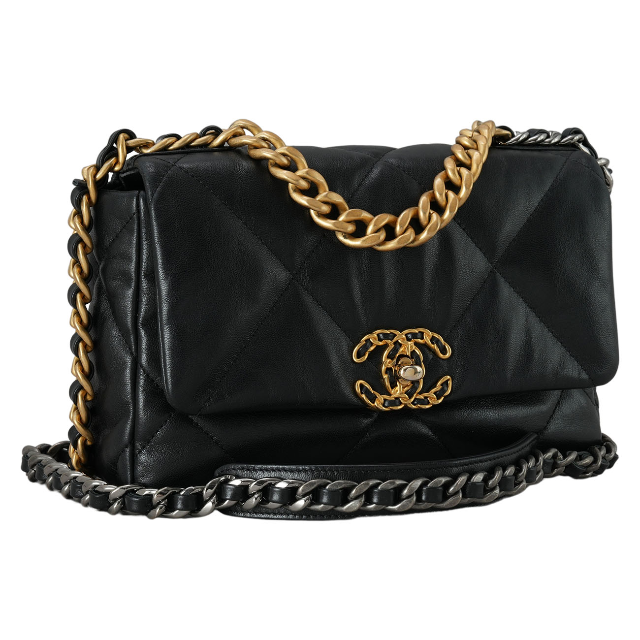 CHANEL(USED)샤넬 19백 미듐