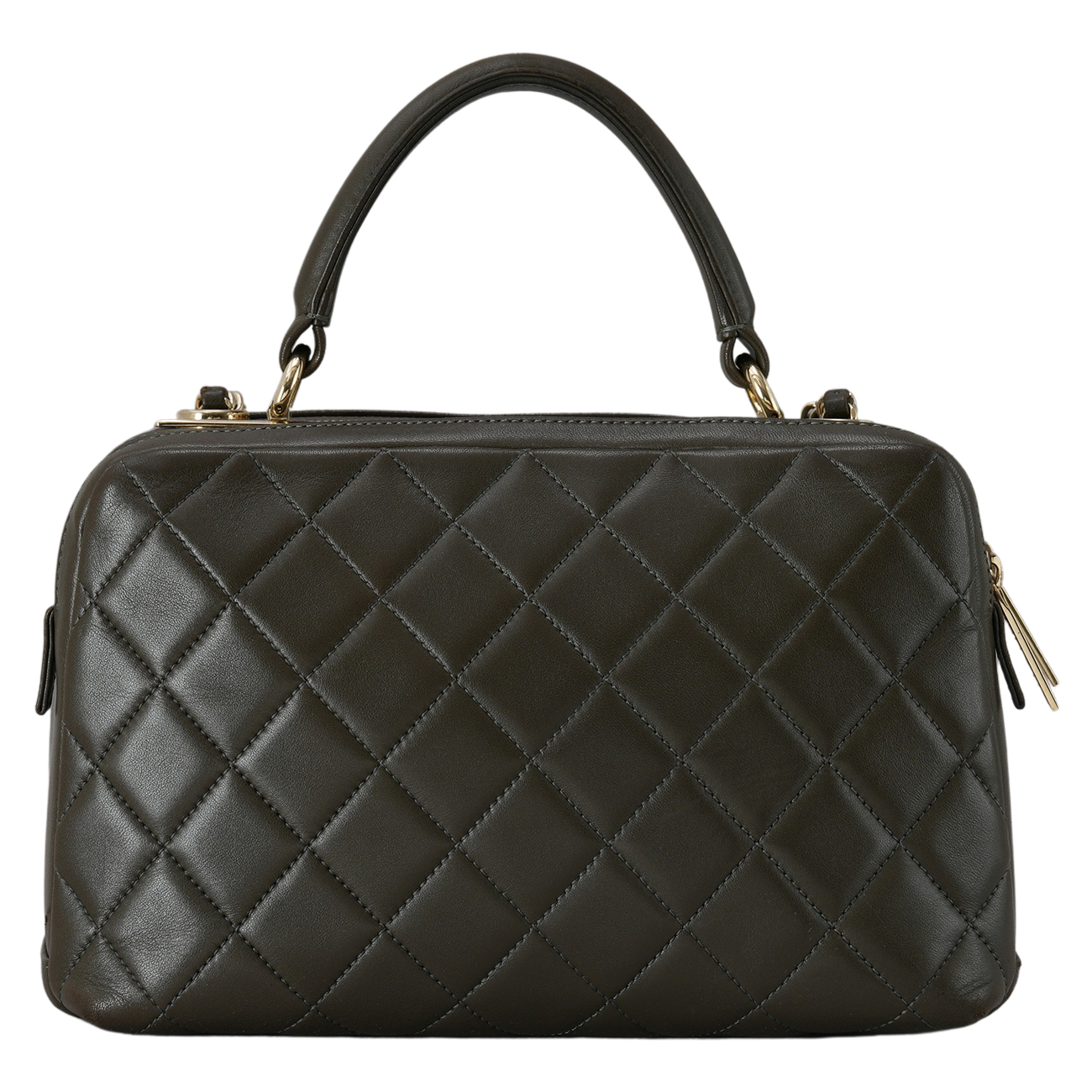 CHANEL(USED)샤넬 시즌 트렌디 탑핸들 체인백