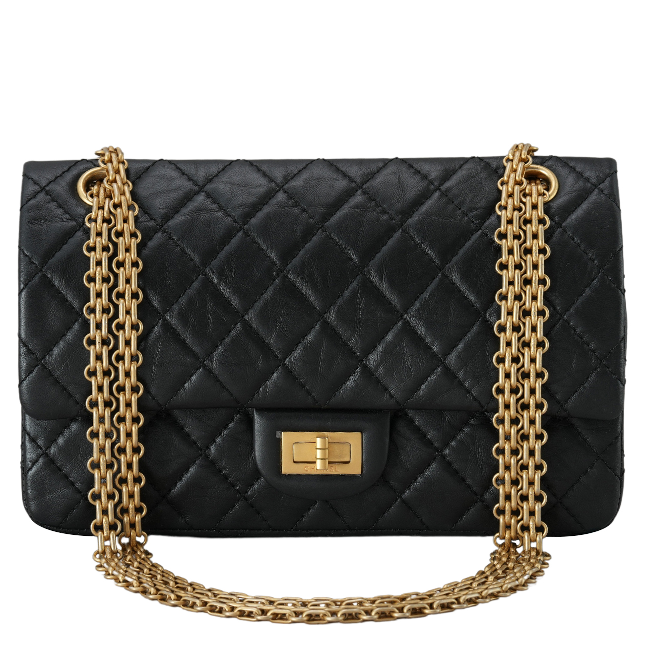 CHANEL(USED)샤넬 A37586 2.55 빈티지 미듐 플랩백
