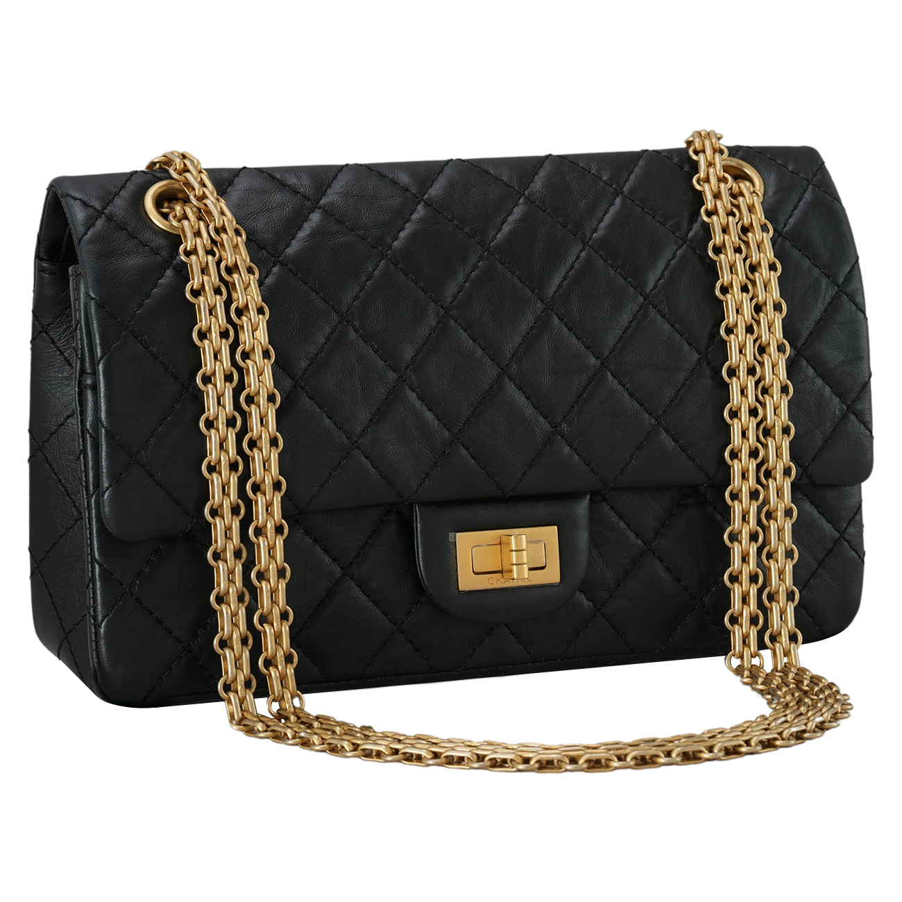 CHANEL(USED)샤넬 A37586 2.55 빈티지 미듐 플랩백