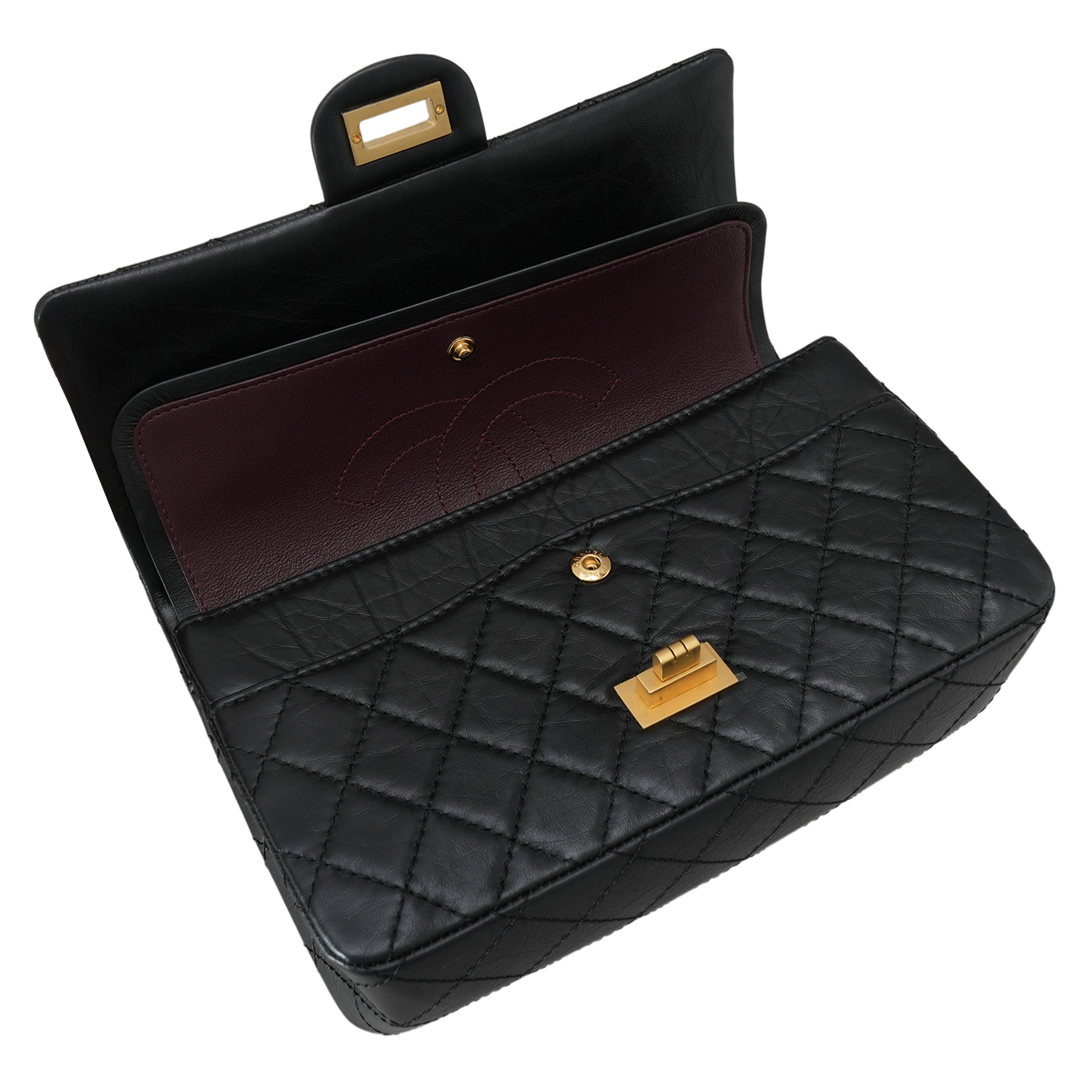 CHANEL(USED)샤넬 A37586 2.55 빈티지 미듐 플랩백