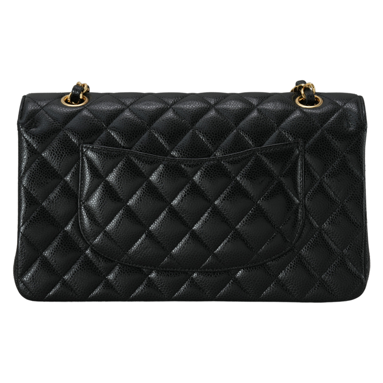 CHANEL(USED)샤넬 A01112 캐비어 클래식 미듐 플랩백