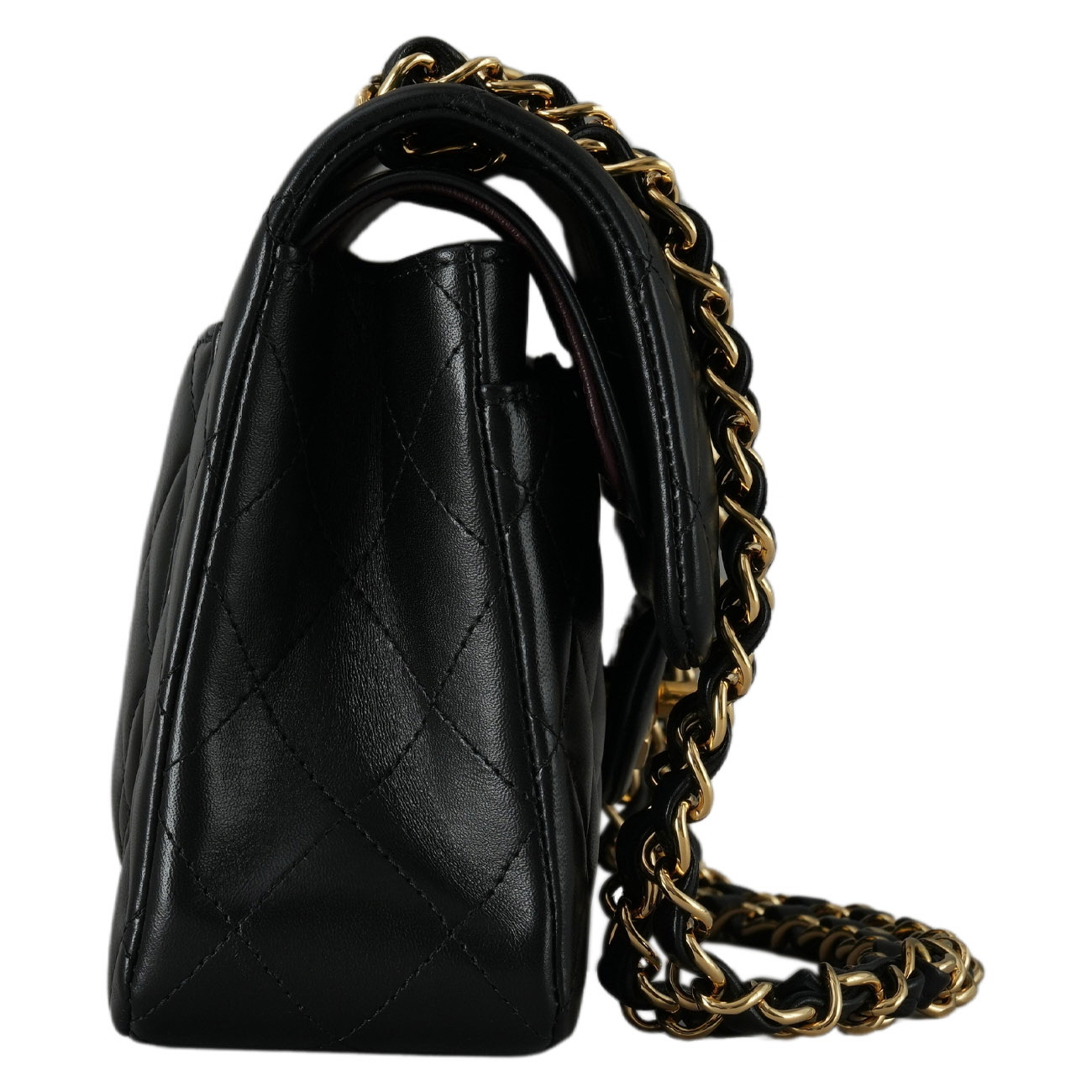 CHANEL(USED)샤넬 A01113 램스킨 클래식 스몰 플랩백