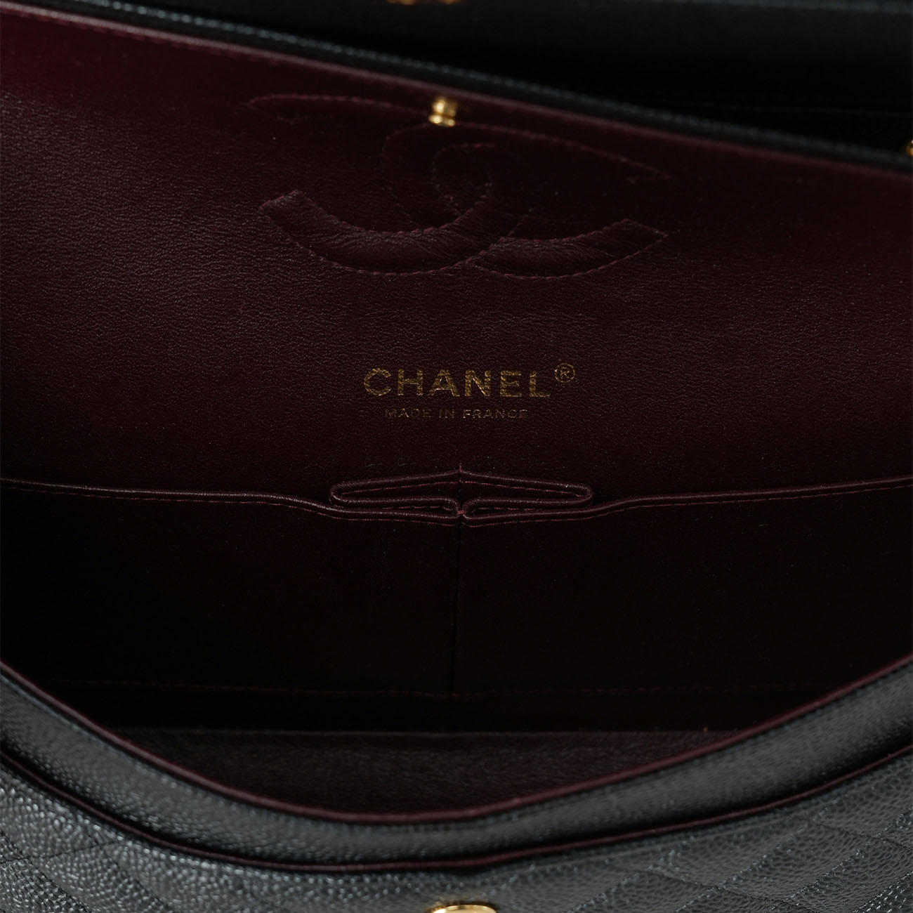 CHANEL(USED)샤넬 클래식 캐비어 미듐 플랩백