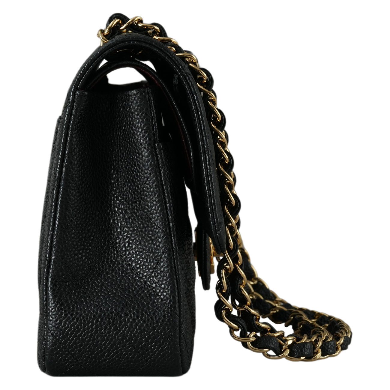 CHANEL(USED)샤넬 클래식 캐비어 미듐 플랩백