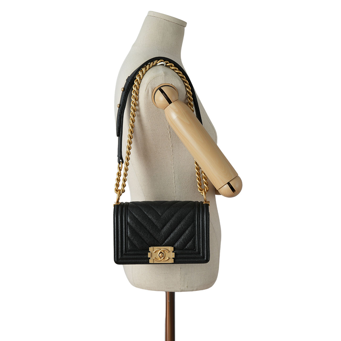 CHANEL(USED)샤넬 보이샤넬 쉐브론 스몰
