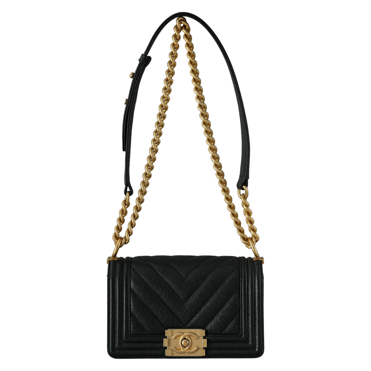 CHANEL(USED)샤넬 보이샤넬 쉐브론 스몰