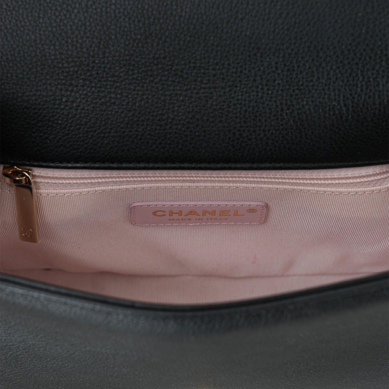 CHANEL(USED)샤넬 시즌 캐비어 체인 플랩백