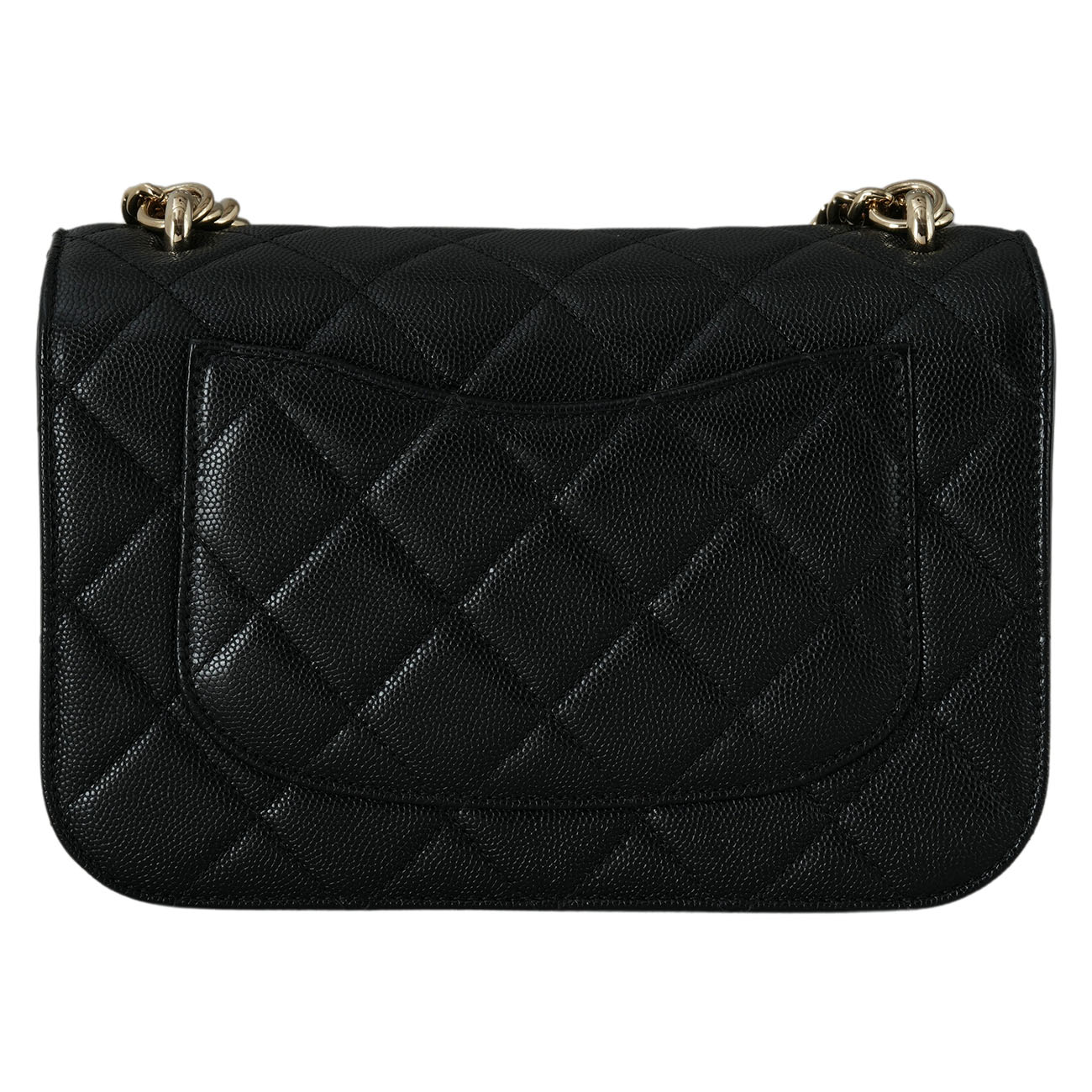CHANEL(USED)샤넬 시즌 캐비어 체인 플랩백
