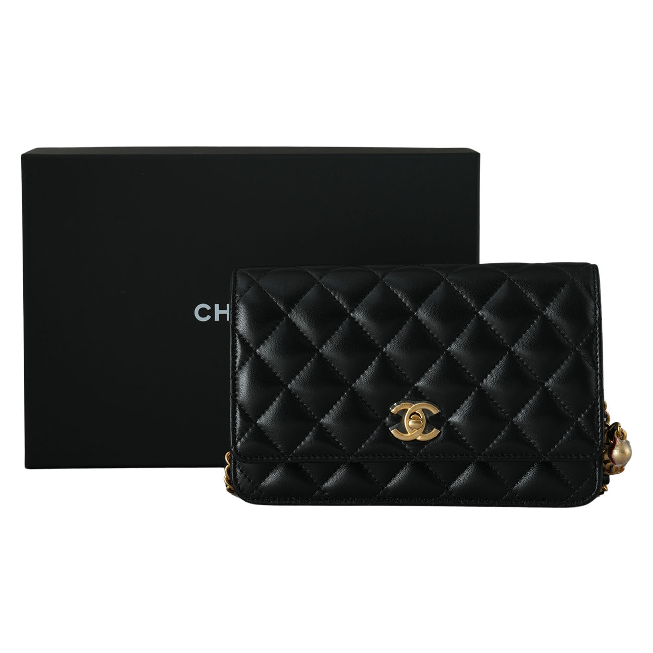 CHANEL(NEW)샤넬 클래식 램스킨 골든볼 WOC (새상품) NEW PRODUCT