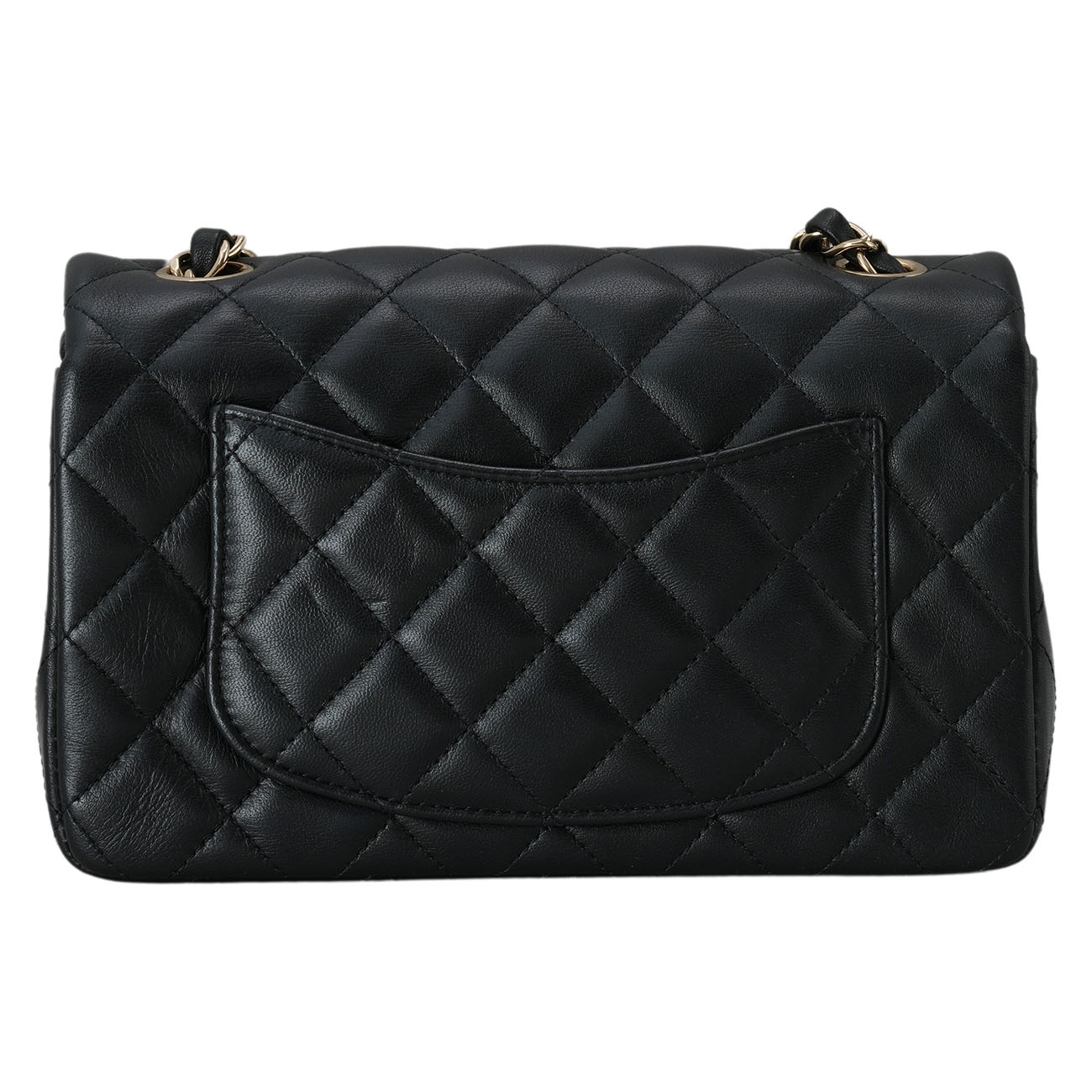 CHANEL(USED)샤넬 A69900 램스킨 클래식 뉴미니 크로스백