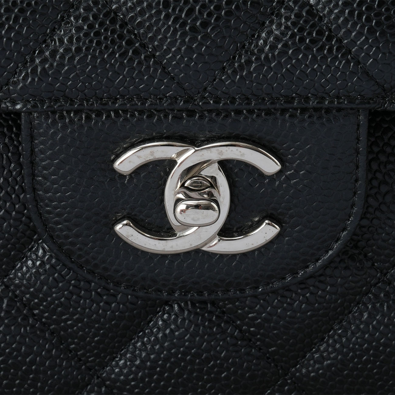 CHANEL(USED)샤넬 캐비어 클래식 점보 플랩백