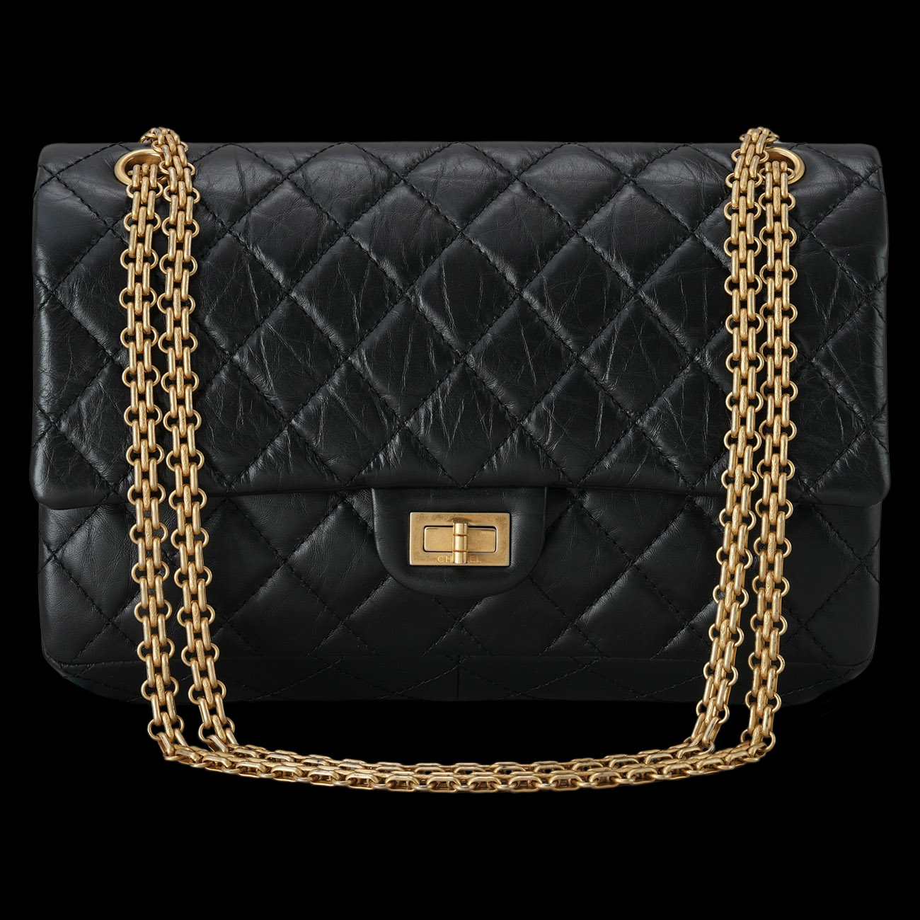 CHANEL(USED)샤넬 A37587 2.55 빈티지 라지28 플랩백