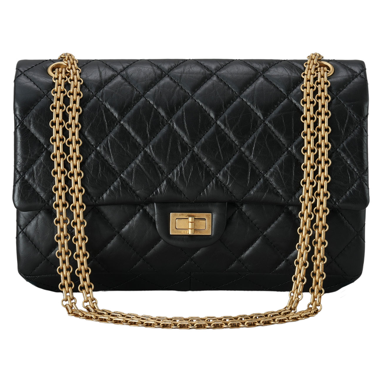 CHANEL(USED)샤넬 A37587 2.55 빈티지 라지28 플랩백