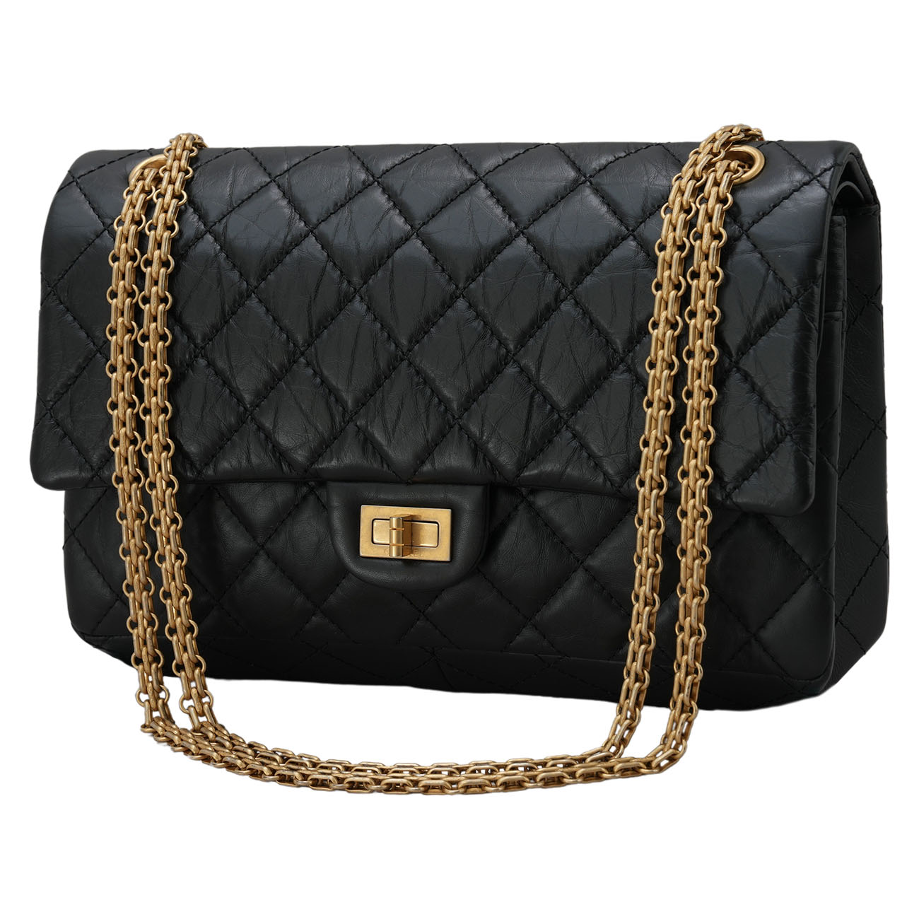 CHANEL(USED)샤넬 A37587 2.55 빈티지 라지28 플랩백