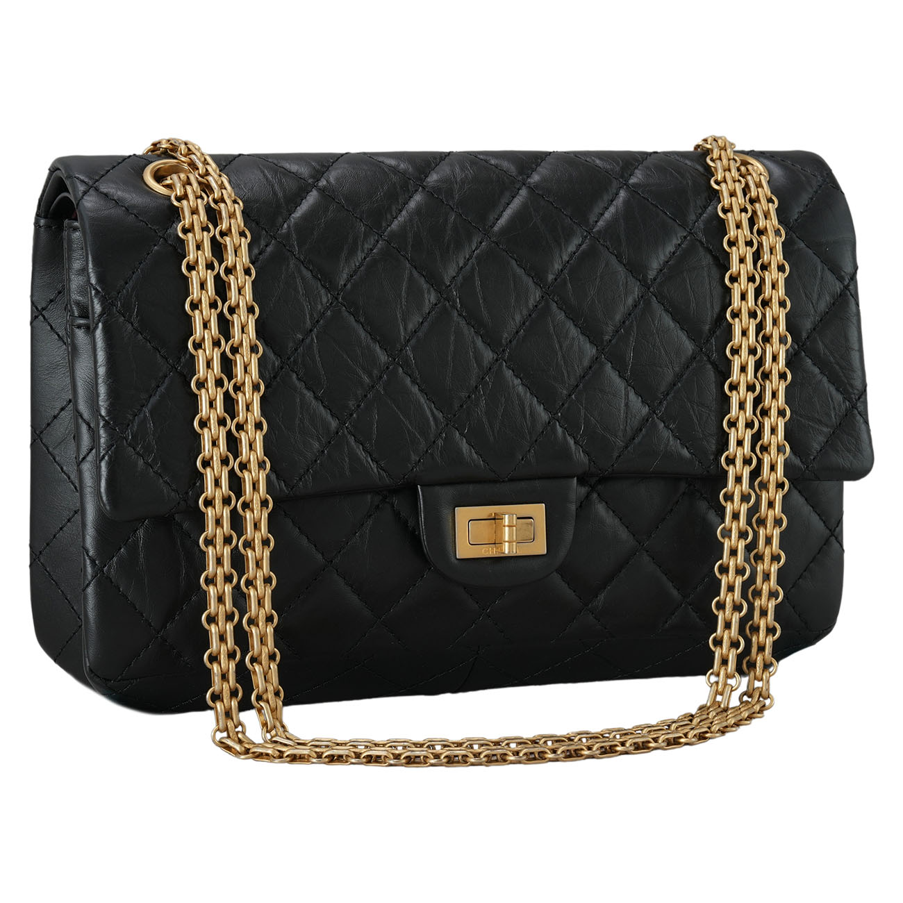 CHANEL(USED)샤넬 A37587 2.55 빈티지 라지28 플랩백