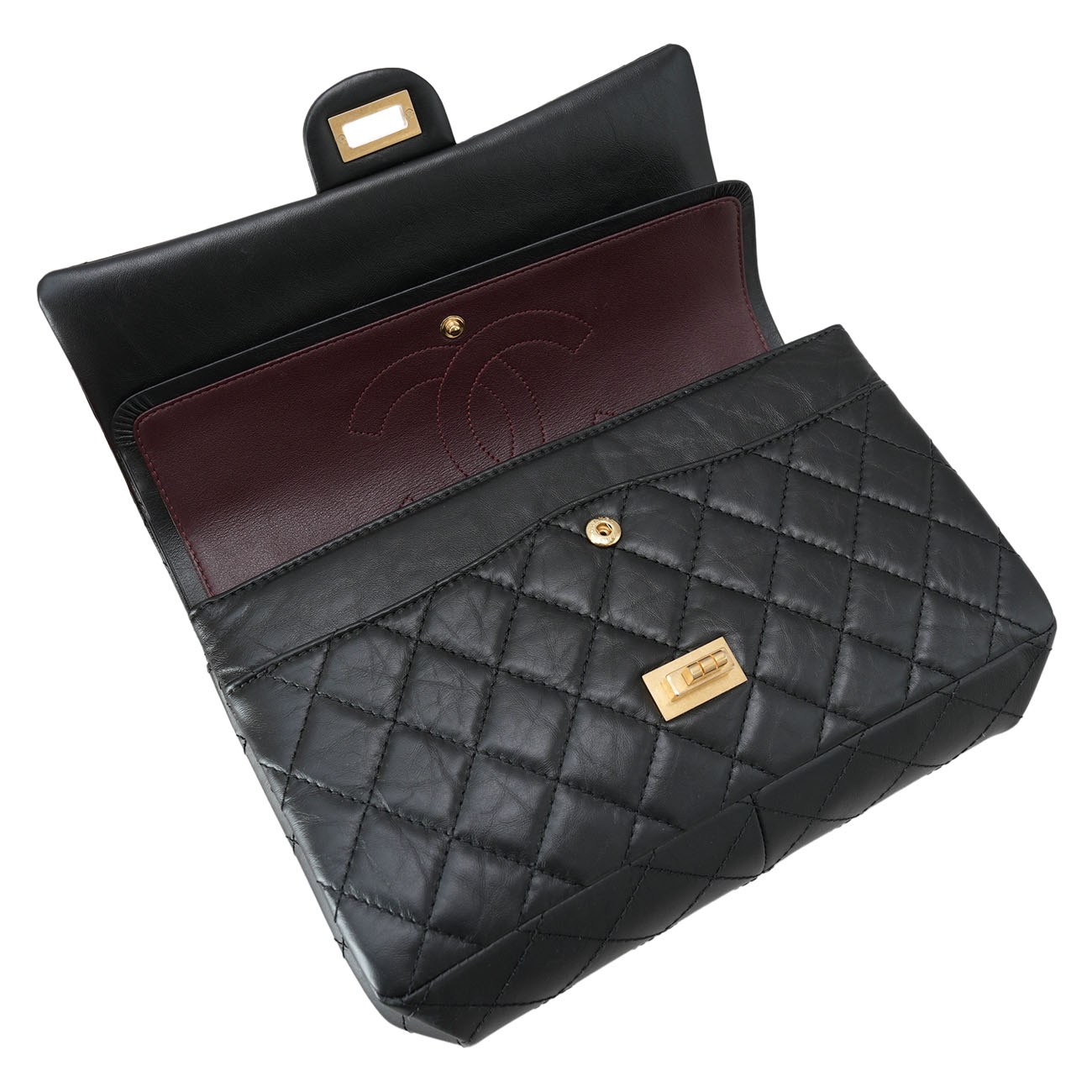 CHANEL(USED)샤넬 A37587 2.55 빈티지 라지28 플랩백
