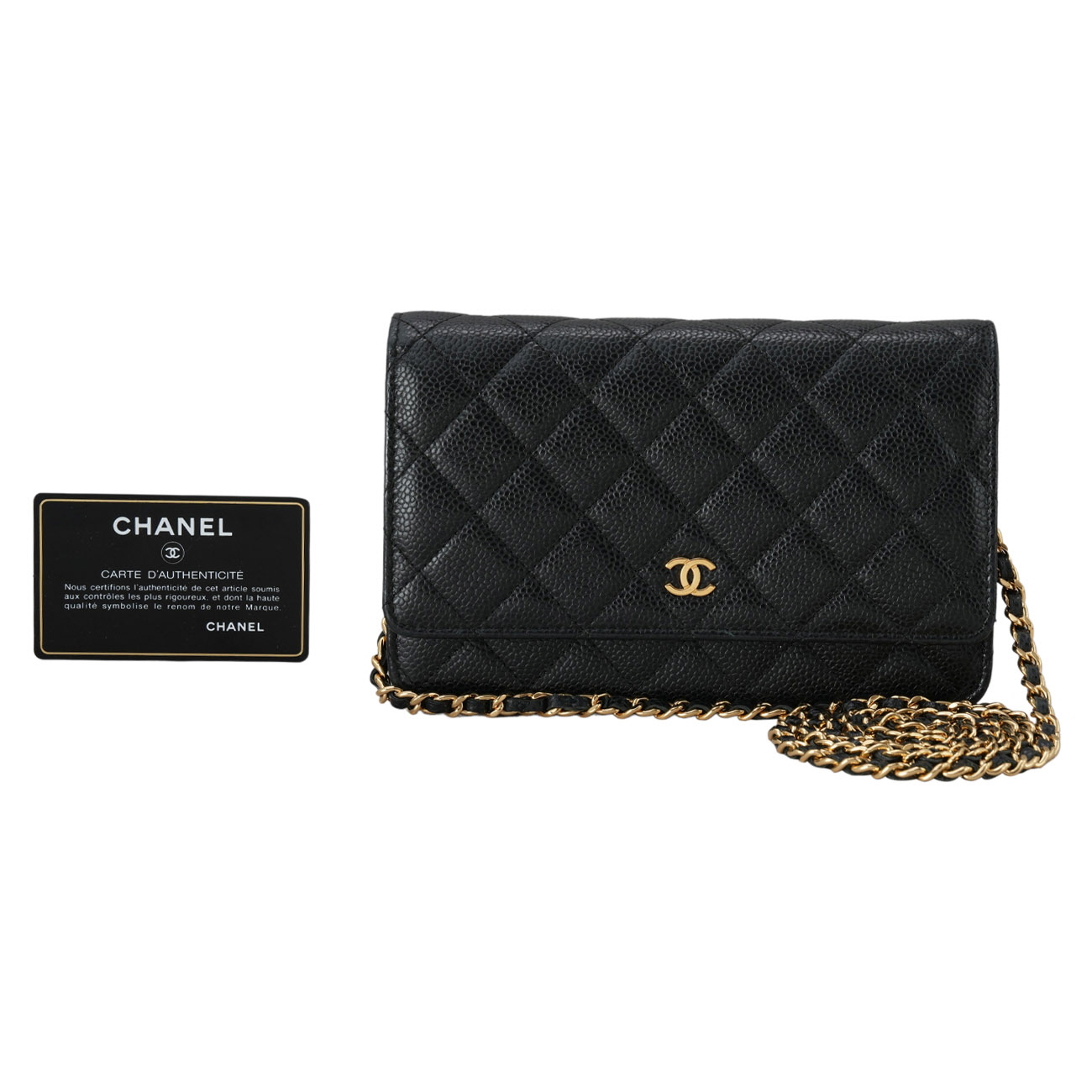 CHANEL(USED)샤넬 캐비어 클래식 WOC