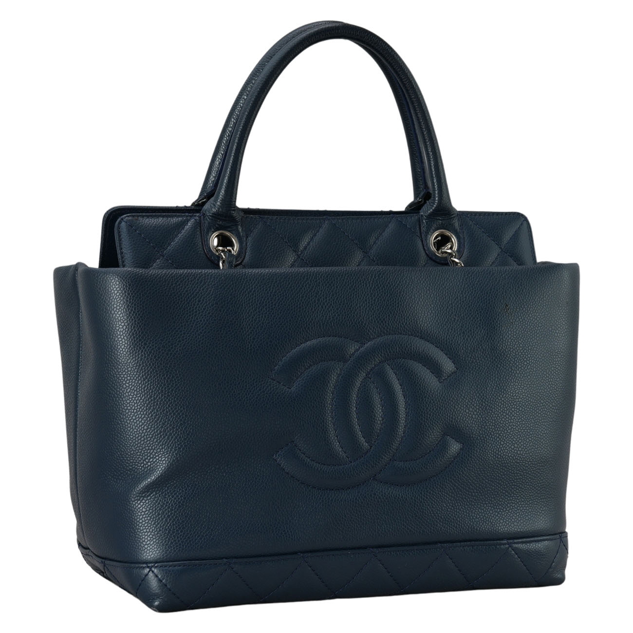 CHANEL(USED)샤넬 시즌 캐비어 토트백