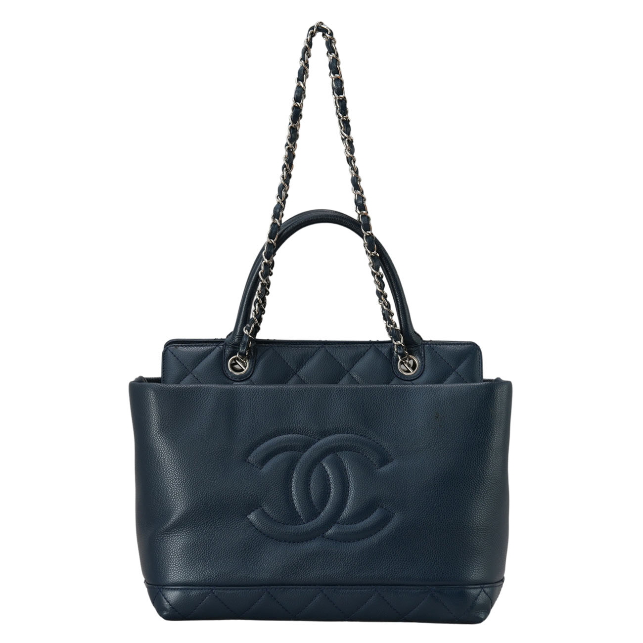 CHANEL(USED)샤넬 시즌 캐비어 토트백