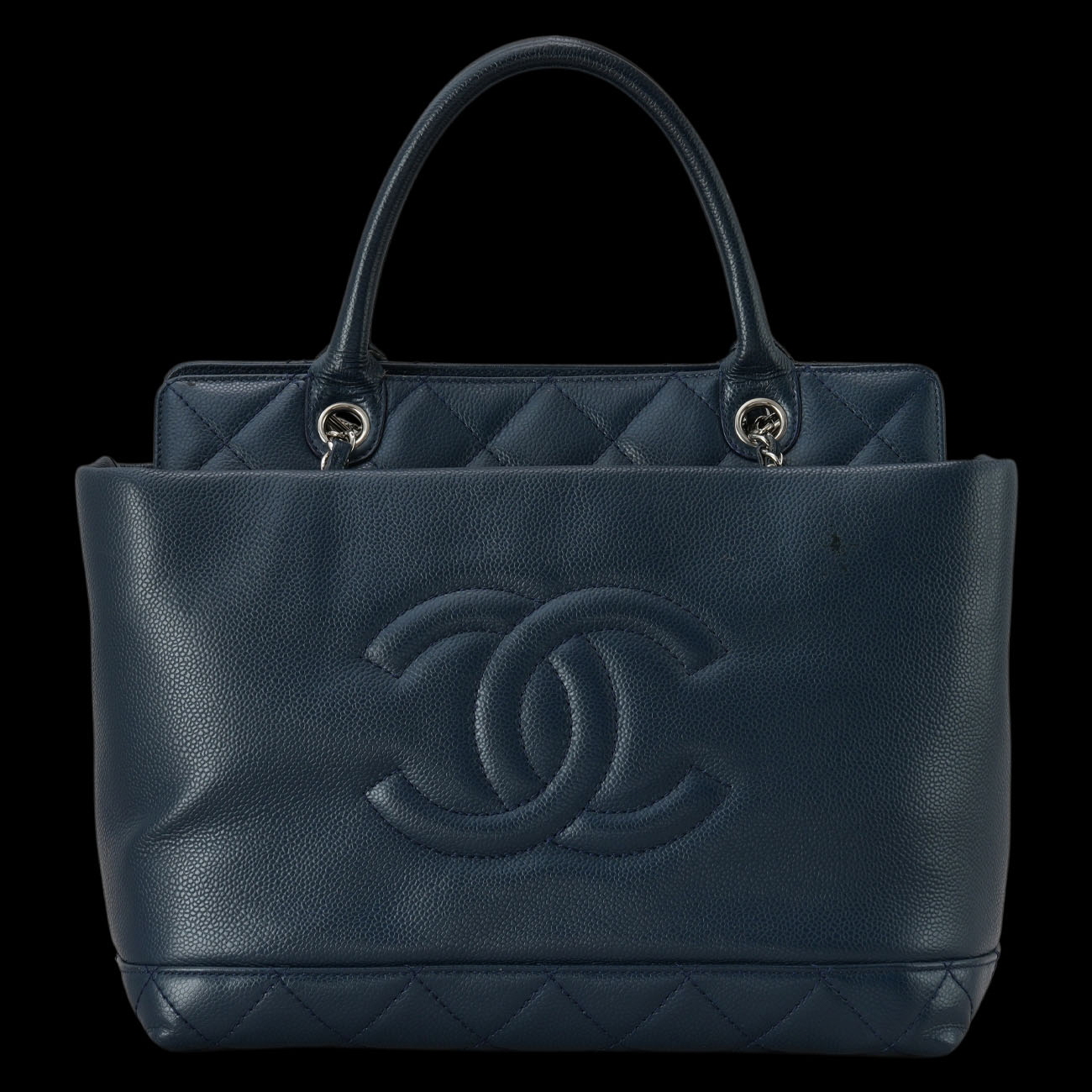 CHANEL(USED)샤넬 시즌 캐비어 토트백