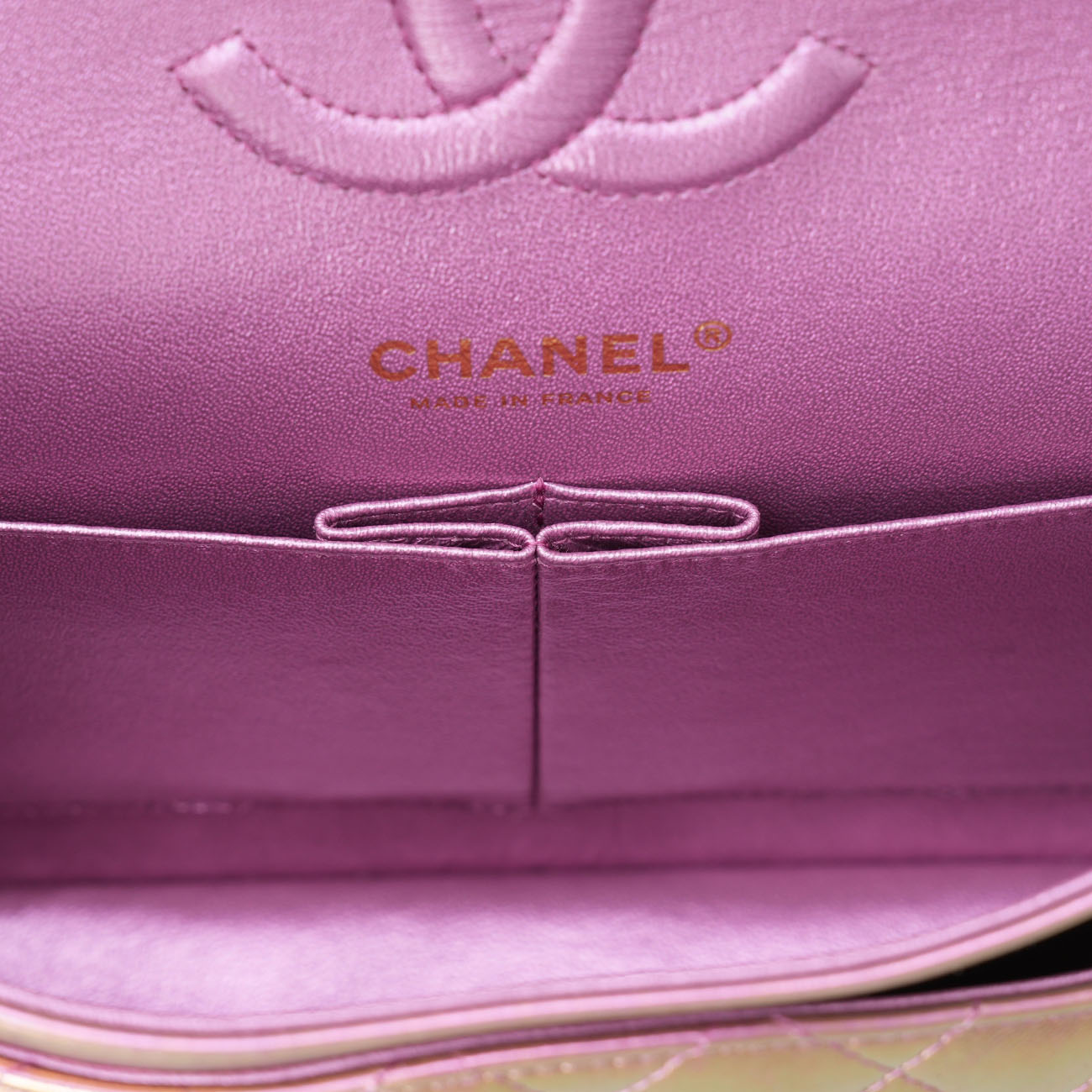 CHANEL(USED)샤넬 램스킨 클래식 미듐 플랩백