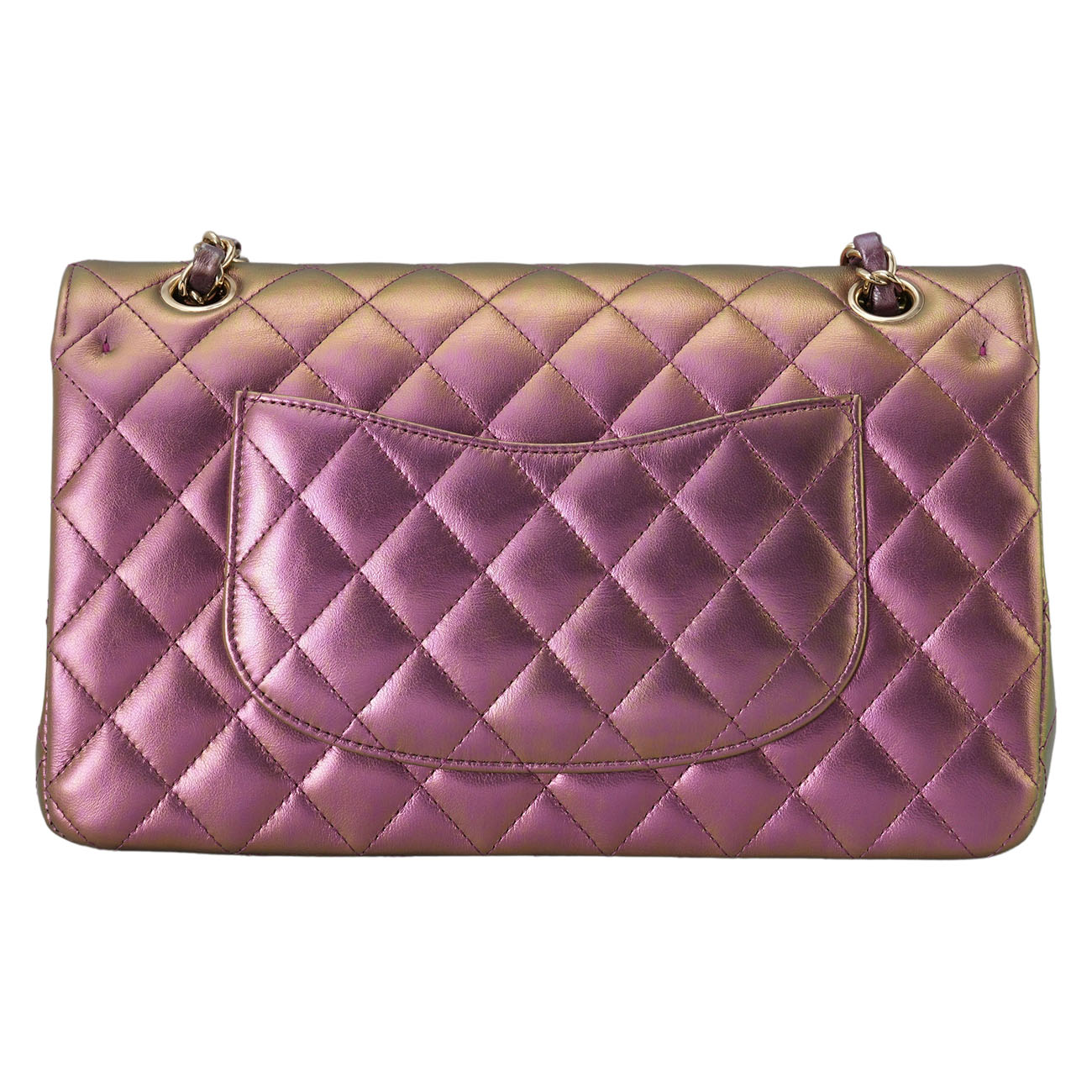 CHANEL(USED)샤넬 램스킨 클래식 미듐 플랩백