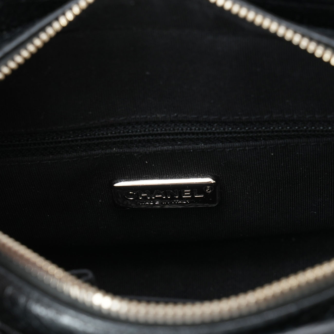 CHANEL(USED)샤넬 크로커다일 가브리엘 호보 스몰 블랙