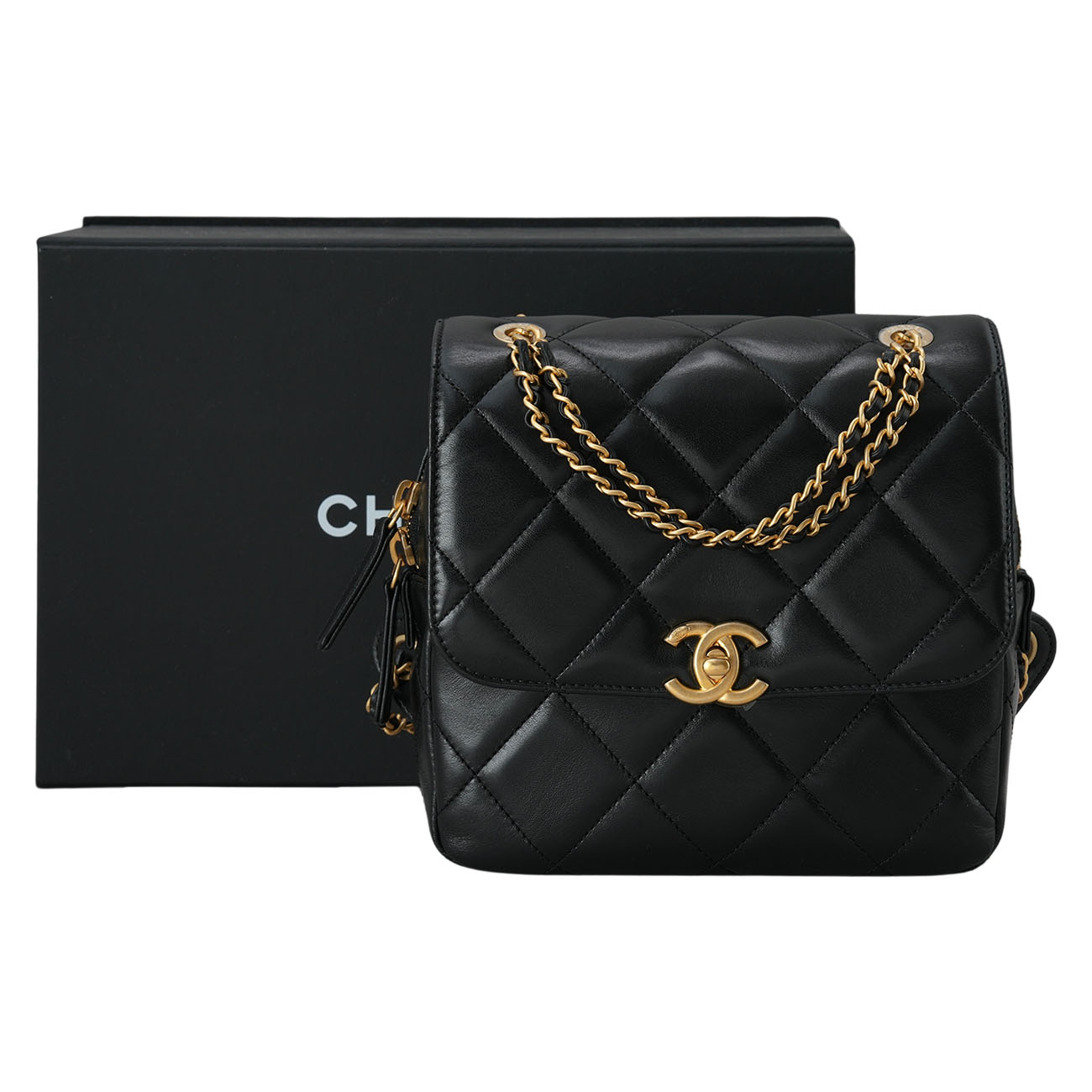 CHANEL(USED)샤넬 시즌 멜로디 백팩