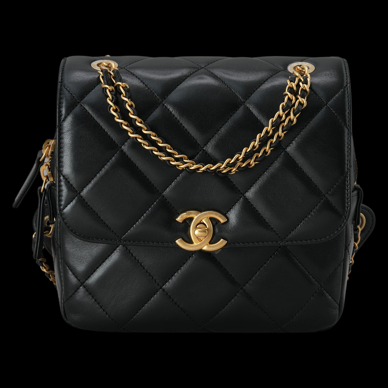 CHANEL(USED)샤넬 시즌 멜로디 백팩