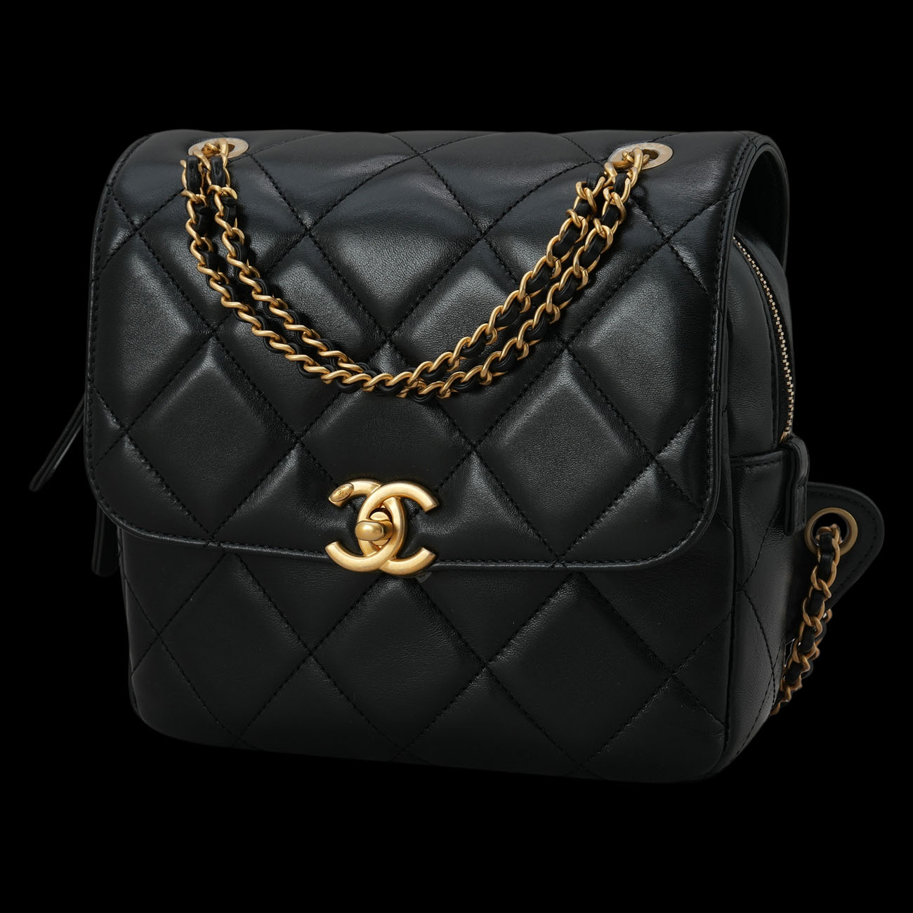 CHANEL(USED)샤넬 시즌 멜로디 백팩