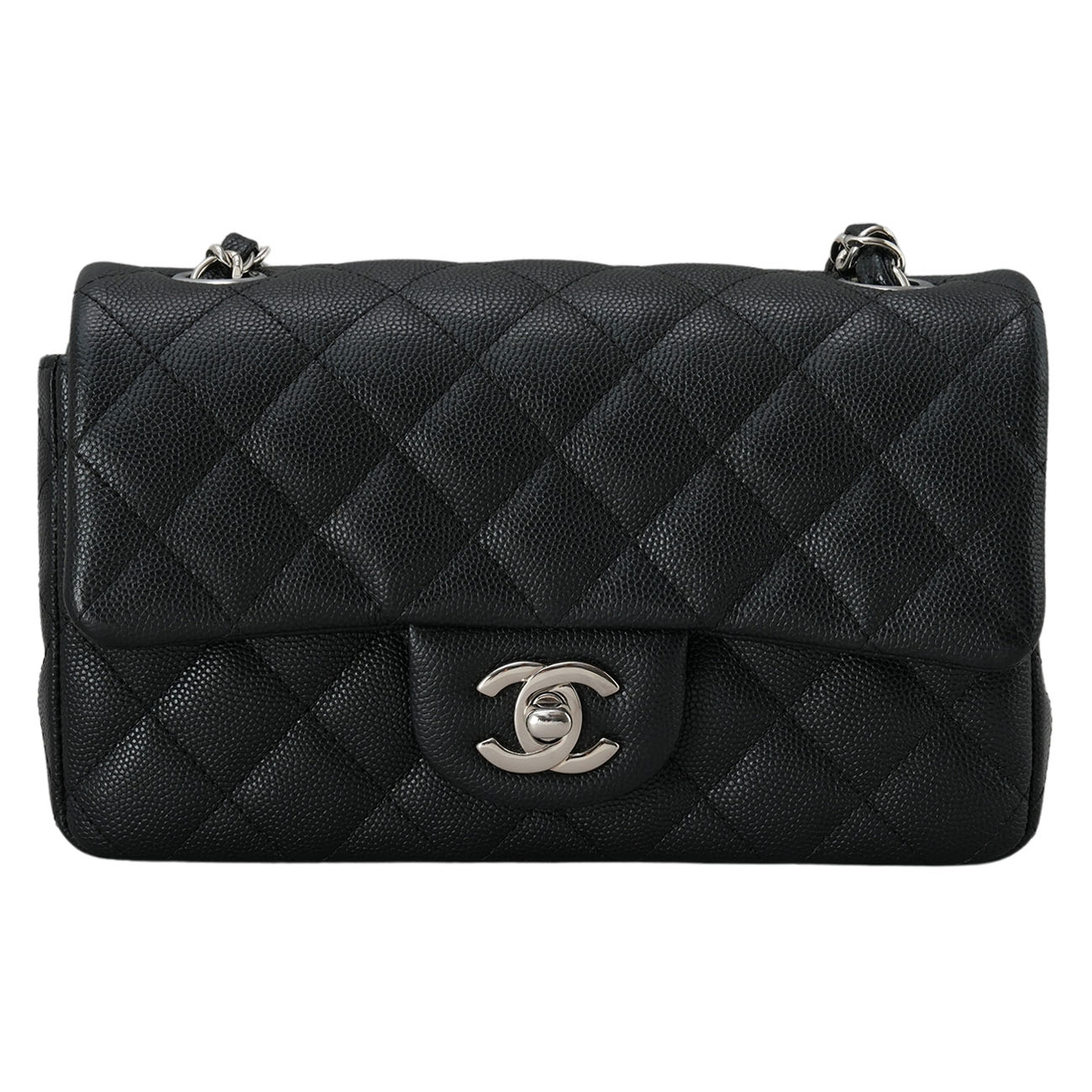 CHANEL(USED)샤넬 캐비어 클래식 뉴미니 크로스백