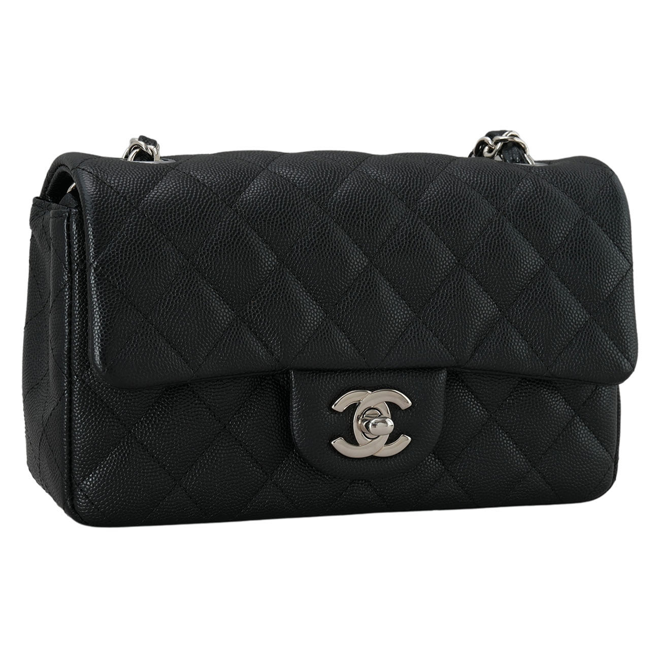CHANEL(USED)샤넬 캐비어 클래식 뉴미니 크로스백