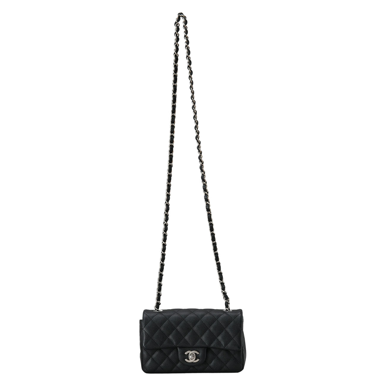 CHANEL(USED)샤넬 캐비어 클래식 뉴미니 크로스백