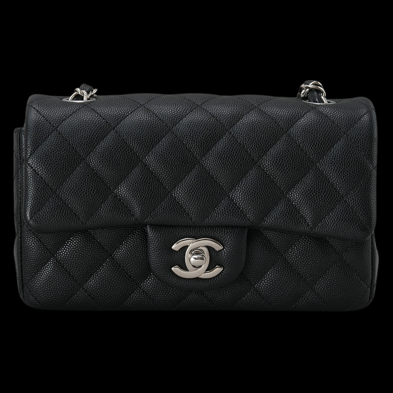CHANEL(USED)샤넬 캐비어 클래식 뉴미니 크로스백