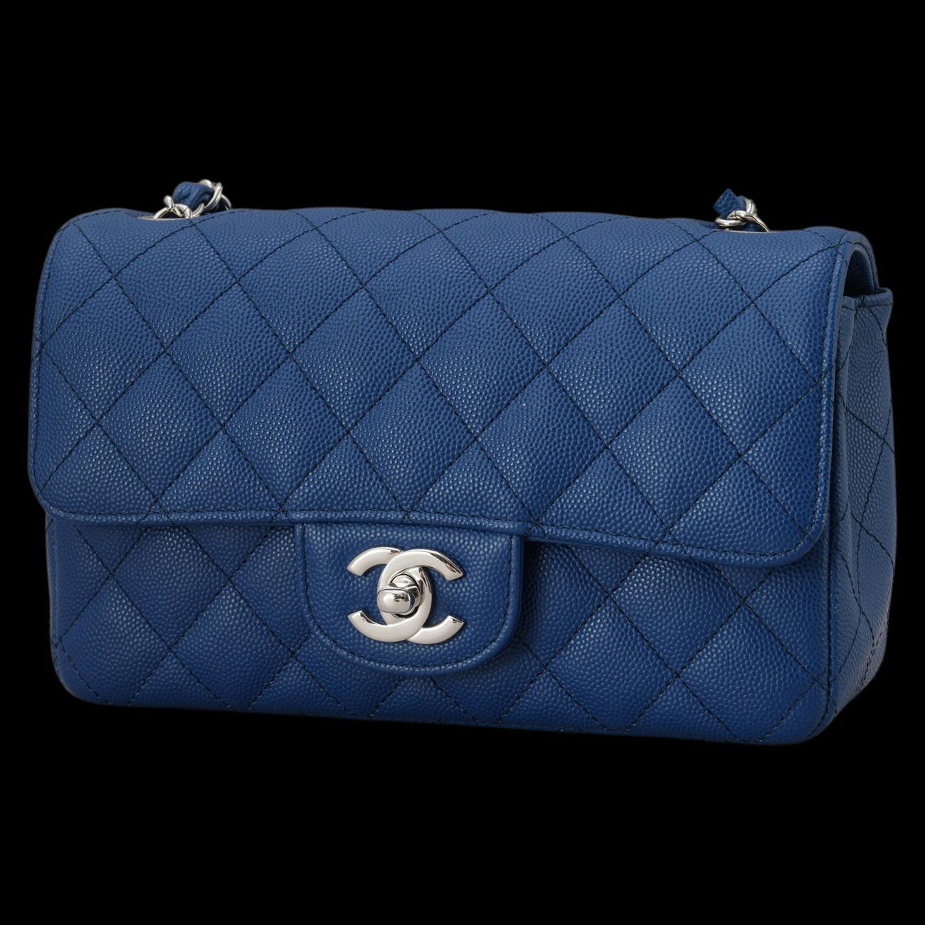 CHANEL(USED)샤넬 캐비어 클래식 뉴미니 크로스백