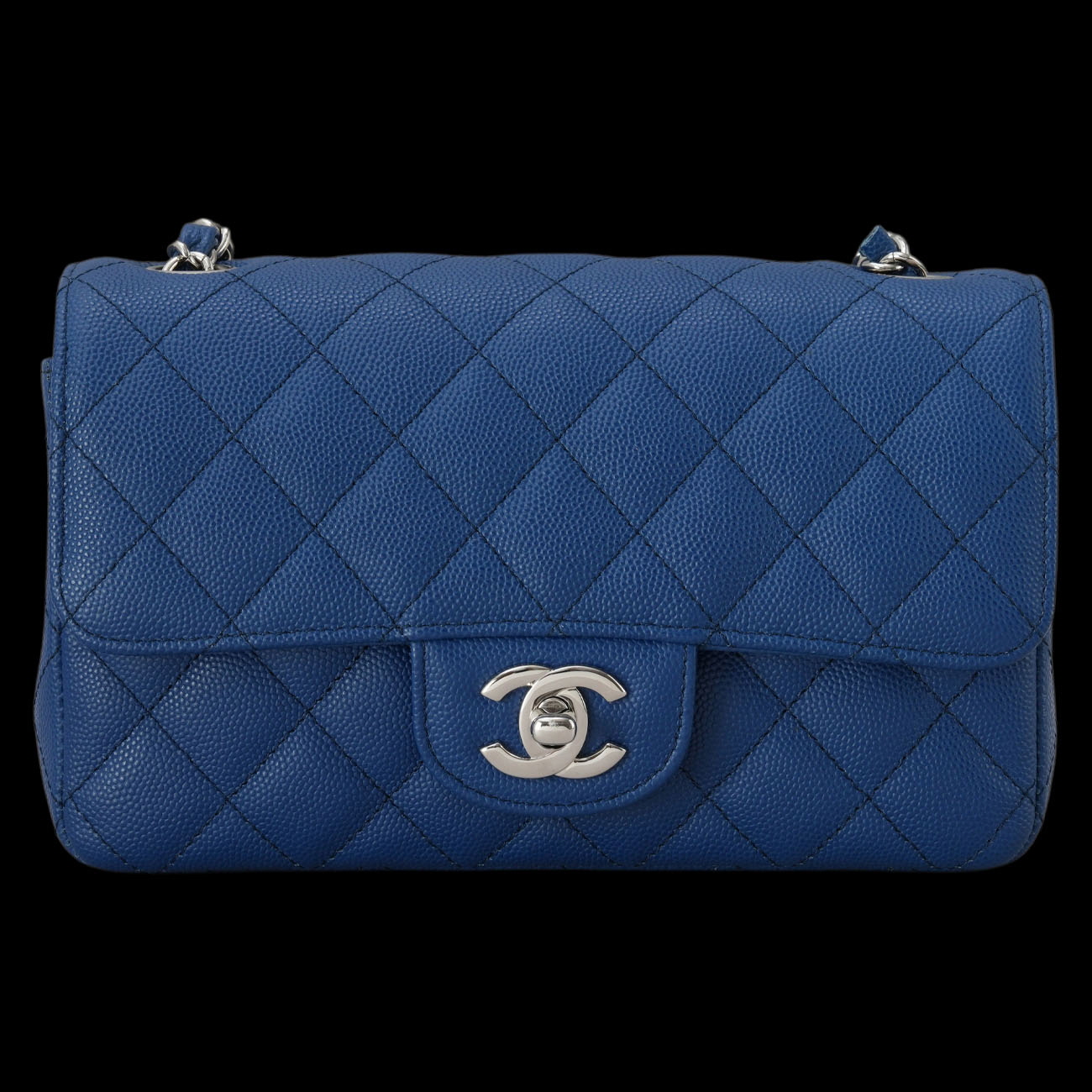 CHANEL(USED)샤넬 캐비어 클래식 뉴미니 크로스백