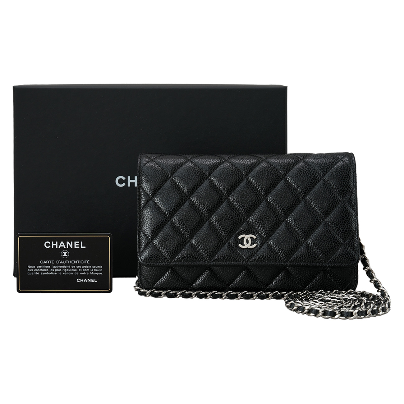 CHANEL(USED)샤넬 캐비어 클래식 WOC