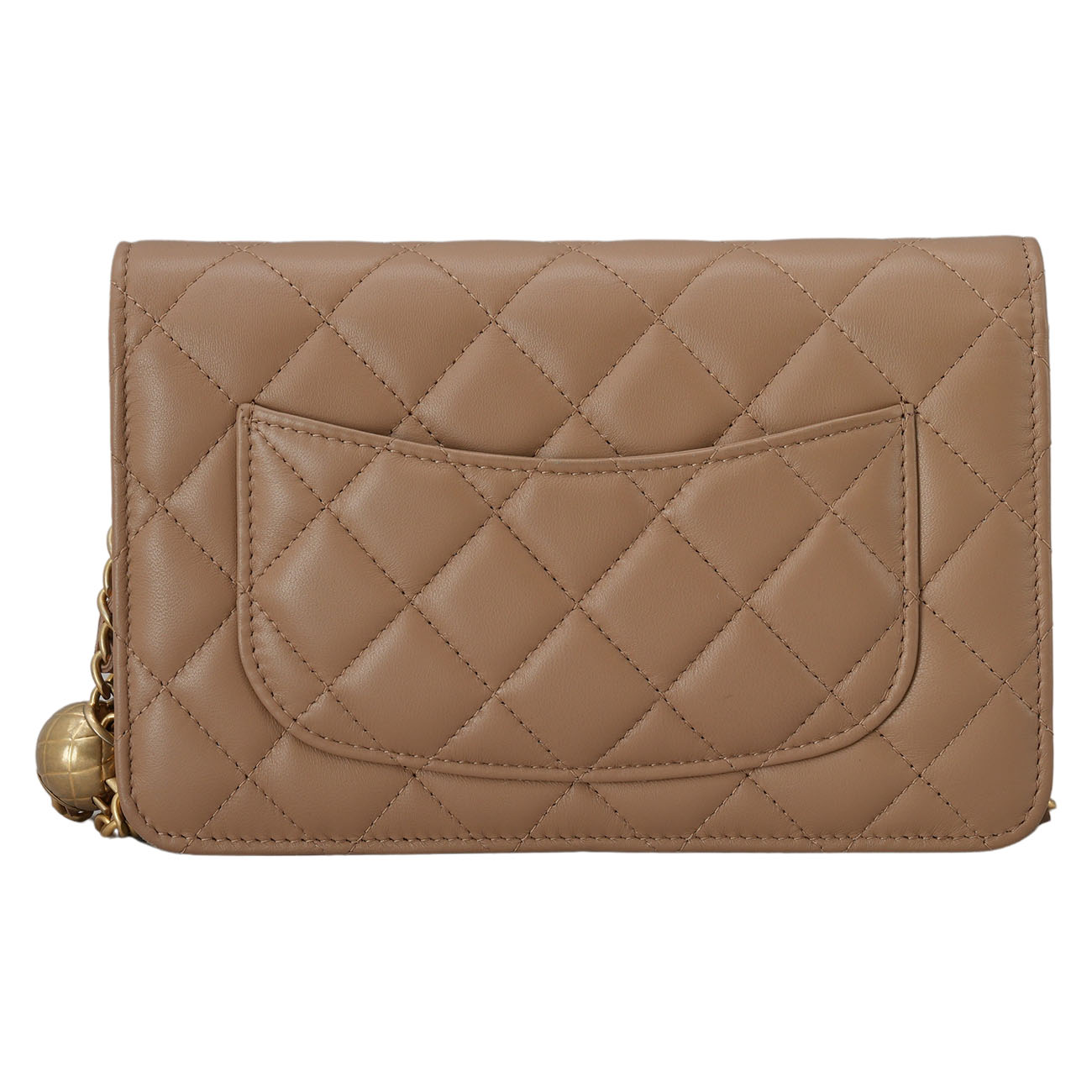 CHANEL(USED)샤넬 AP1450 램스킨 골든볼 WOC