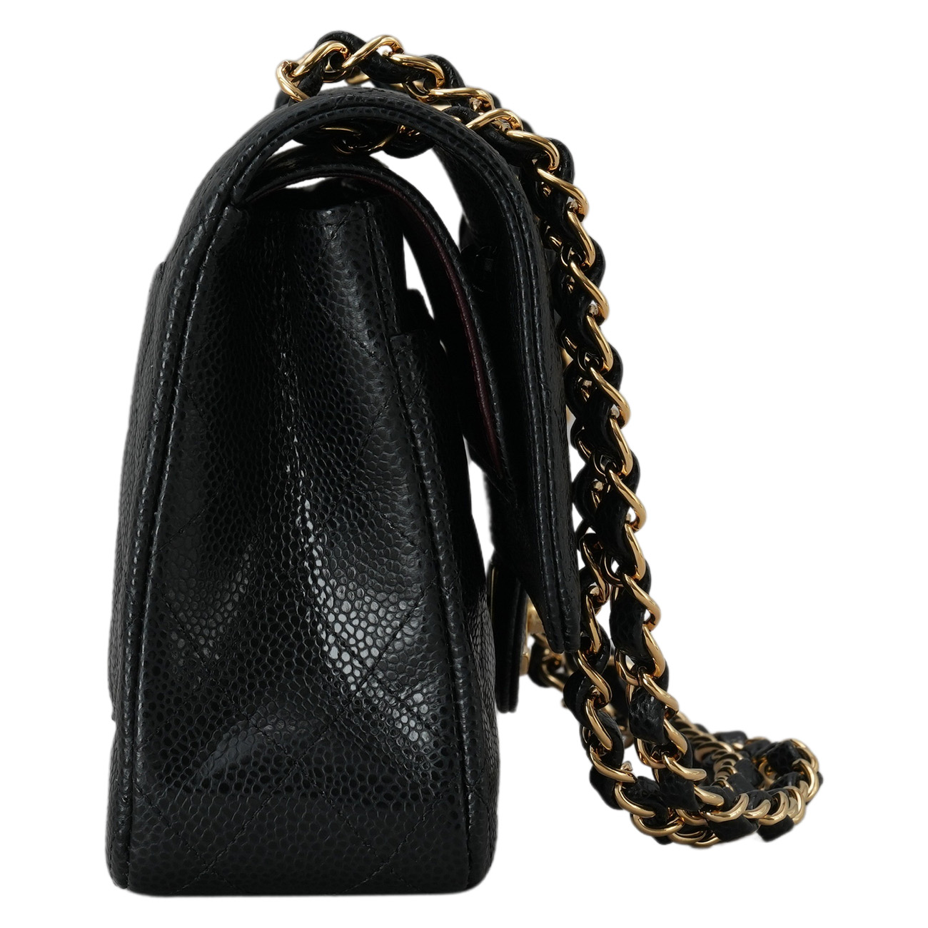 CHANEL(USED)샤넬 캐비어 클래식 미듐 플랩백