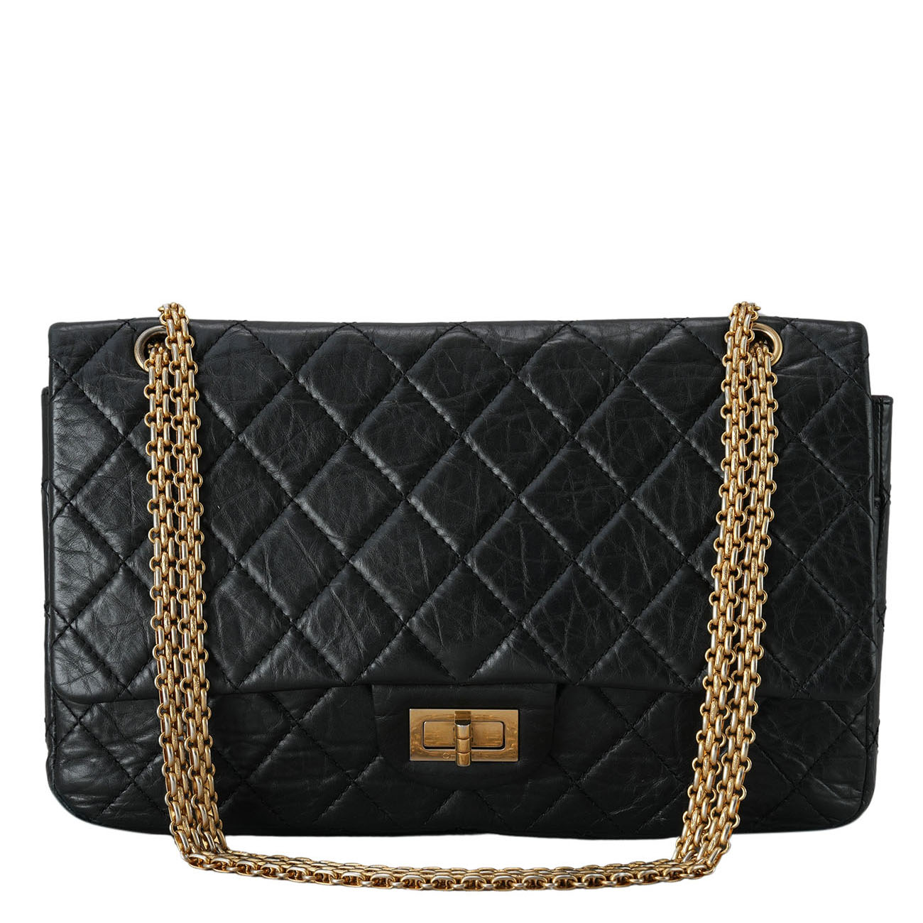 CHANEL(USED)샤넬 2.55 빈티지 라지 플랩백