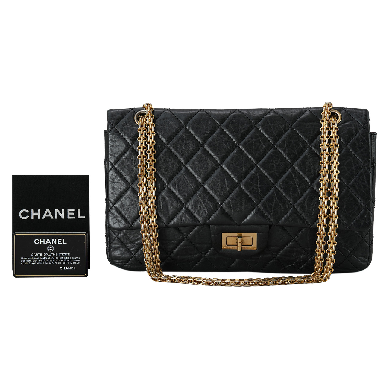 CHANEL(USED)샤넬 2.55 빈티지 라지 플랩백