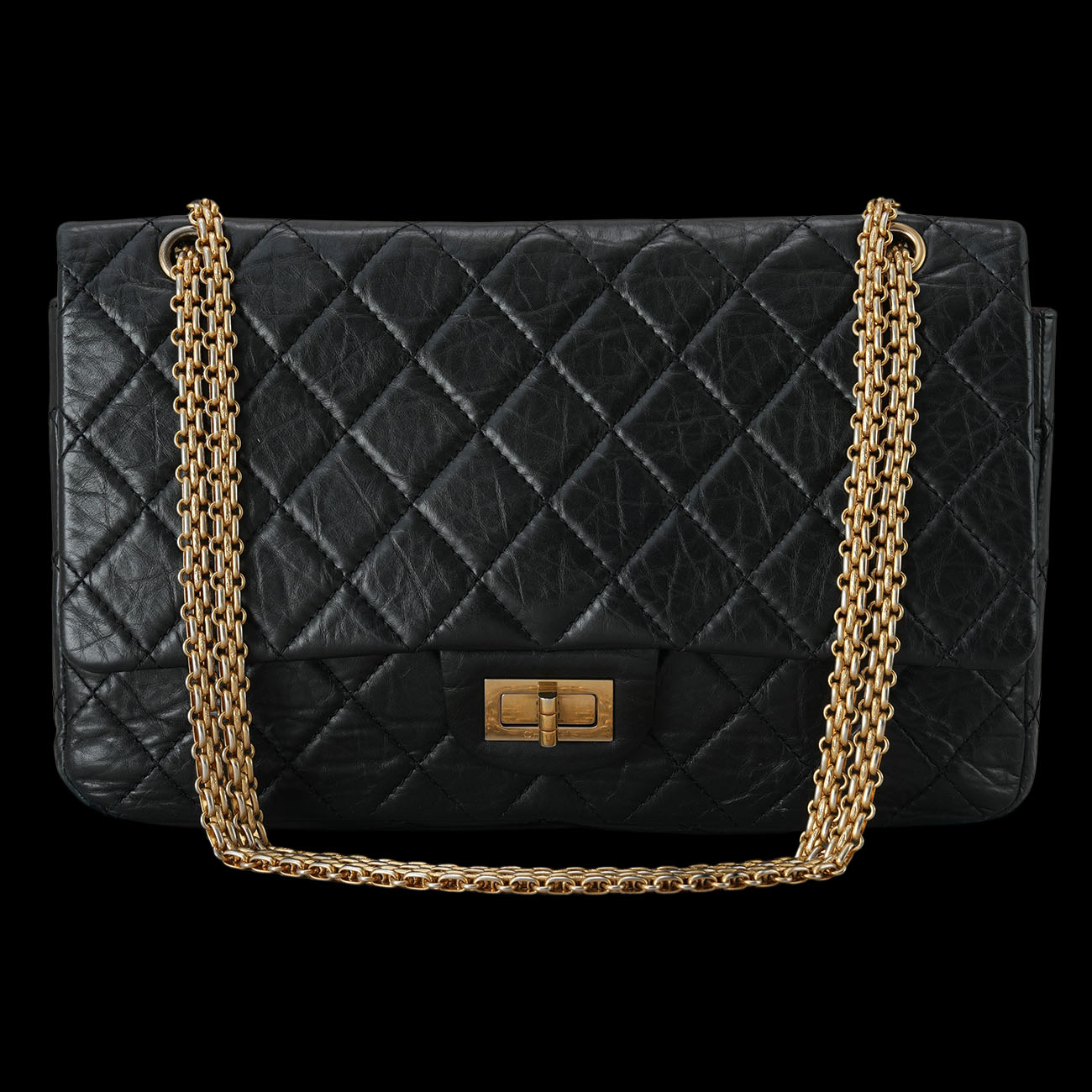 CHANEL(USED)샤넬 2.55 빈티지 라지 플랩백
