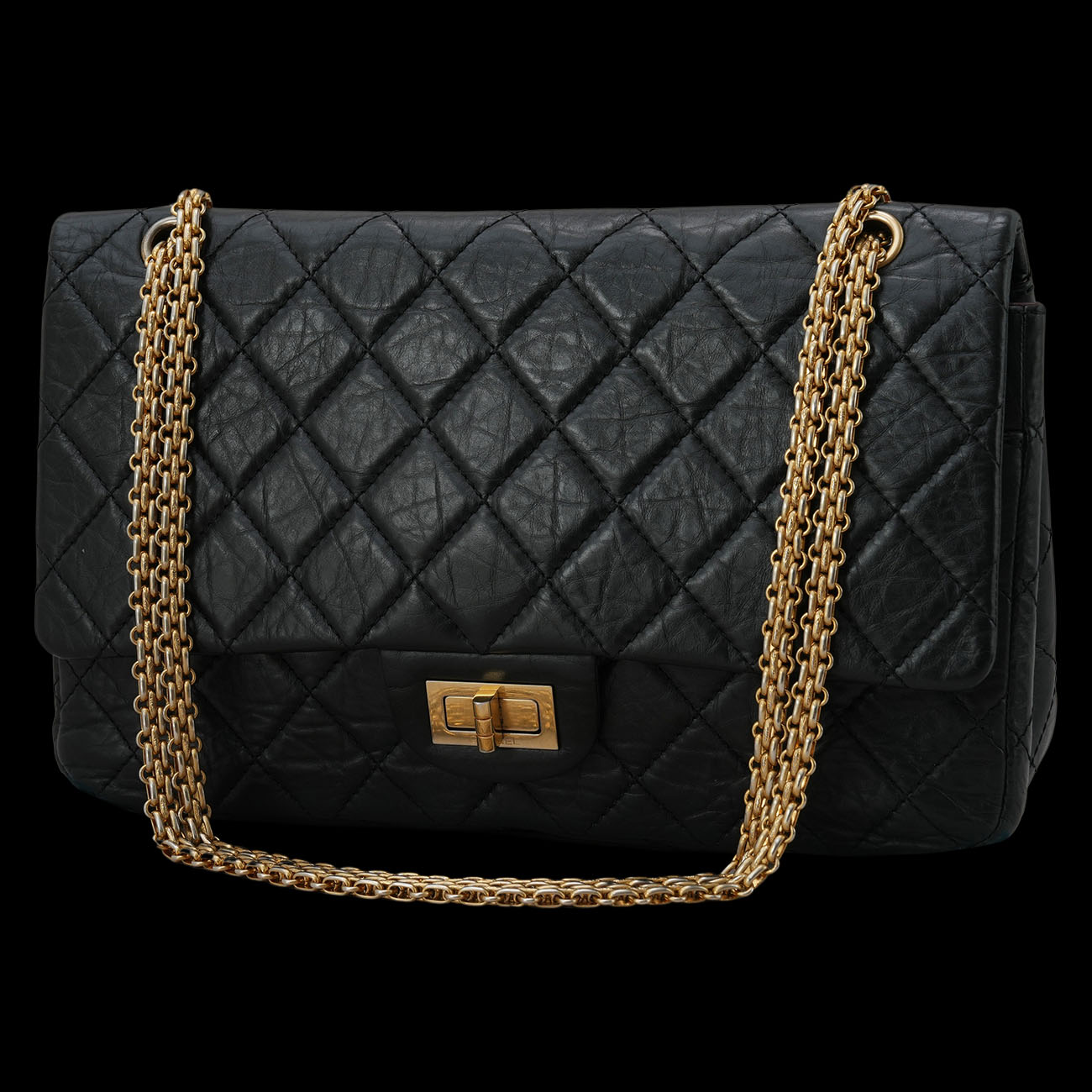 CHANEL(USED)샤넬 2.55 빈티지 라지 플랩백