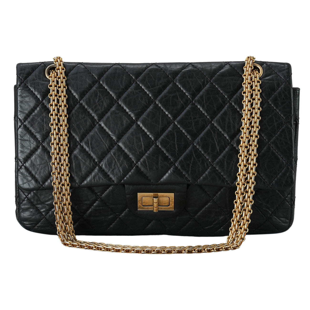 CHANEL(USED)샤넬 2.55 빈티지 라지 플랩백