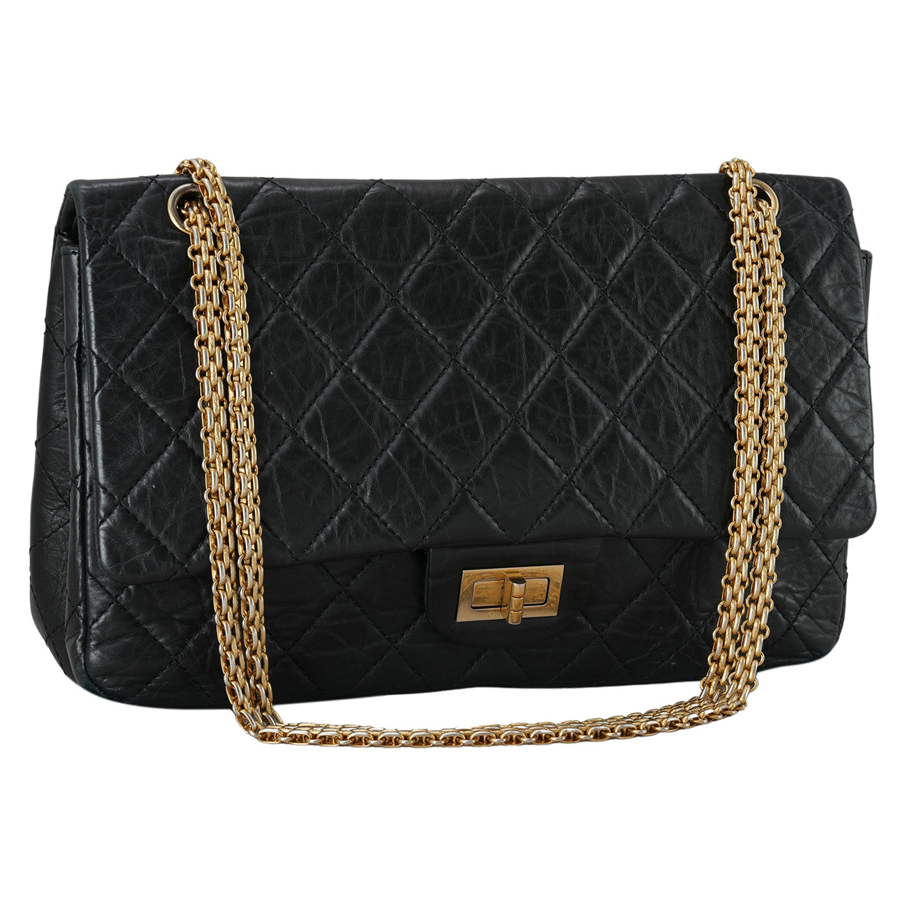 CHANEL(USED)샤넬 2.55 빈티지 라지 플랩백