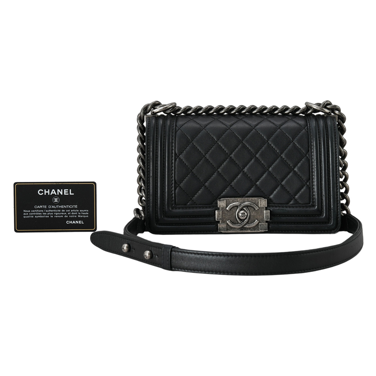 CHANEL(USED)샤넬 보이샤넬 스몰 플랩백