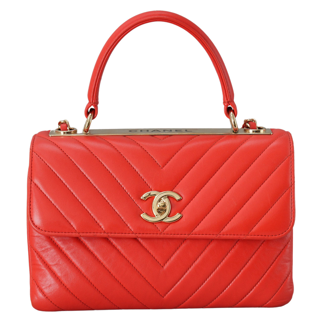 CHANEL(USED)샤넬 트렌디CC 쉐브론 미듐