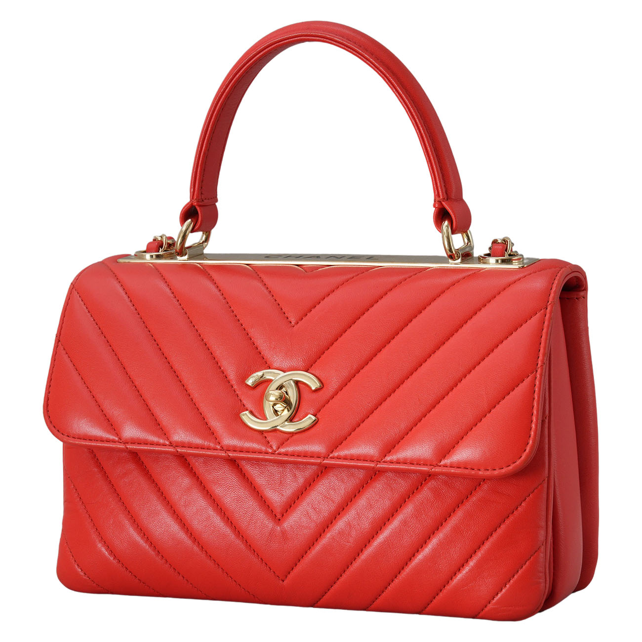 CHANEL(USED)샤넬 트렌디CC 쉐브론 미듐