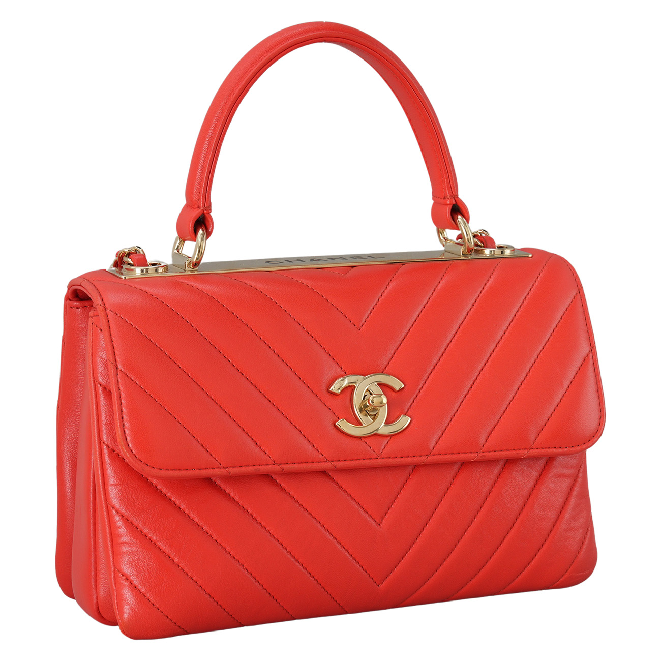 CHANEL(USED)샤넬 트렌디CC 쉐브론 미듐